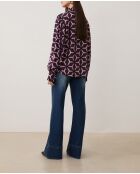 Paarse blouse Lahsen
