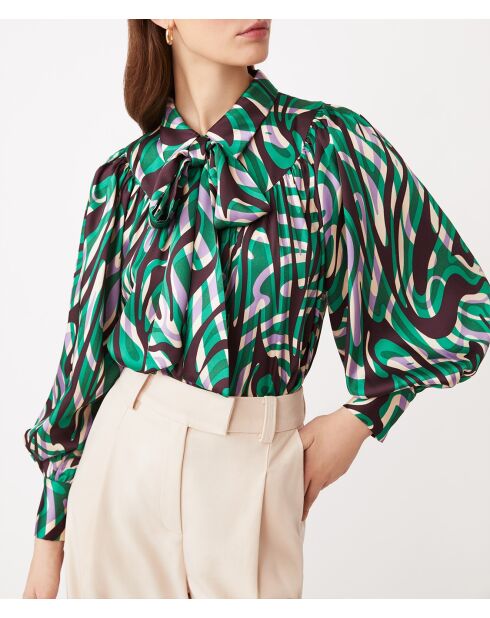 Blusa verde Lahsen