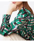 Blusa verde Lahsen