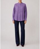 Blusa morada Lachlan