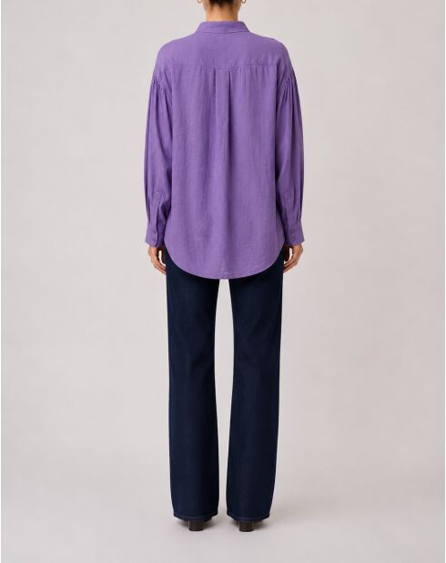 Blusa morada Lachlan