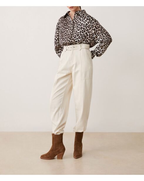 Beige blouse Latoya