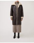 Manteau Edgar choco réversible