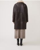 Manteau Edgar choco réversible