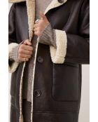 Manteau Edgar choco réversible