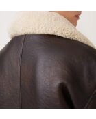 Manteau Edgar choco réversible