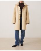 Manteau Edgar choco réversible