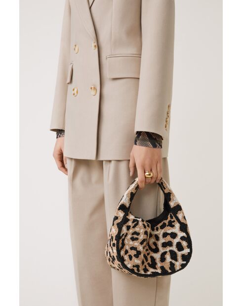 Bolsa de algodón Aleo beige