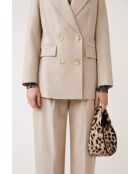 Bolsa de algodón Aleo beige