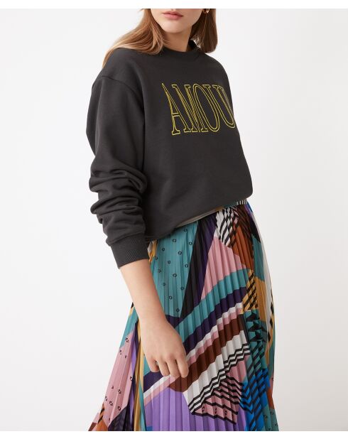 Sudadera Serge en algodón carbono