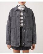 Giacca in cotone Dasy carbon