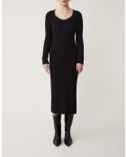 Zwarte jurk Ciliana
