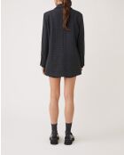 Veste en laine Doris carbone
