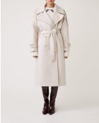 Abrigo de lana beige Emmy