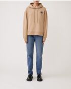 Felpa Silvio beige in cotone