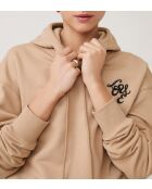 Felpa Silvio beige in cotone