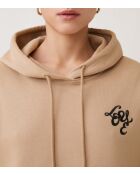Felpa Silvio beige in cotone