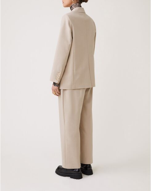 Beige jas Dixie