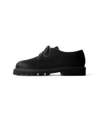 Chaussures basses en cuir Pixie Rush noires