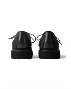 Chaussures basses en cuir Pixie Rush noires