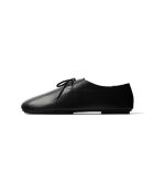 Chaussures basses en cuir A Slow Dance Away noires