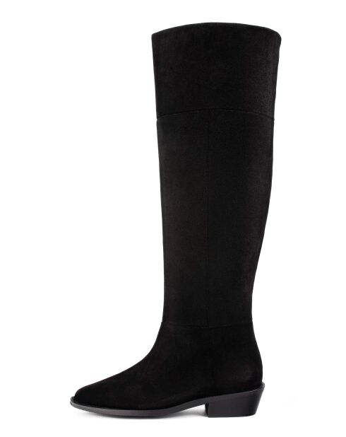 Bottes en cuir By Chance noires