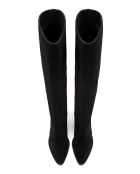 Bottes en cuir By Chance noires