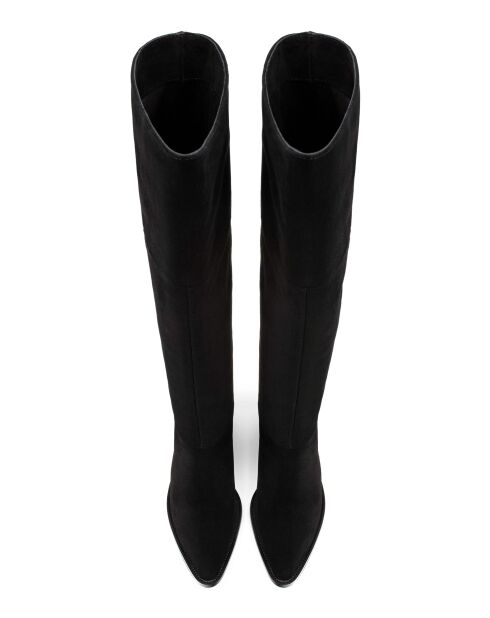 Bottes en cuir By Chance noires