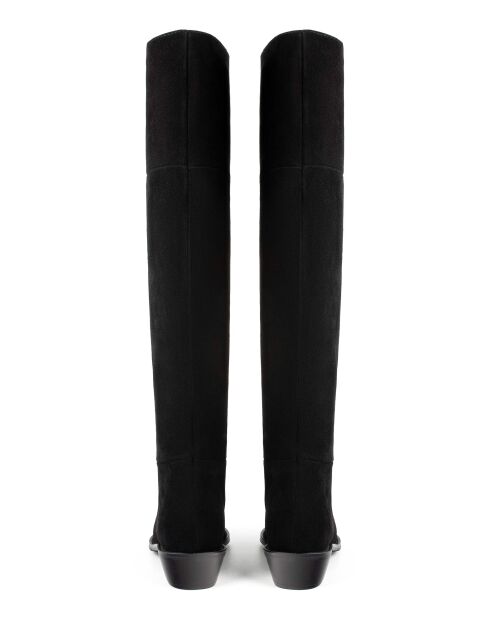 Bottes en cuir By Chance noires