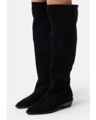 Bottes en cuir By Chance noires