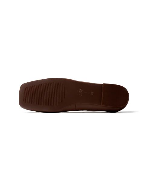 Ballerines en cuir In The Shade Of You marron