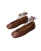Ballerines en cuir In The Shade Of You marron
