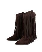 Bottes en cuir suède Across The Lunar Wing marron