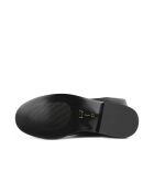 Mr Jones Maxi schwarze Lederstiefel