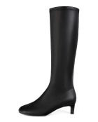 Bottes en cuir Galactic Serenade noires