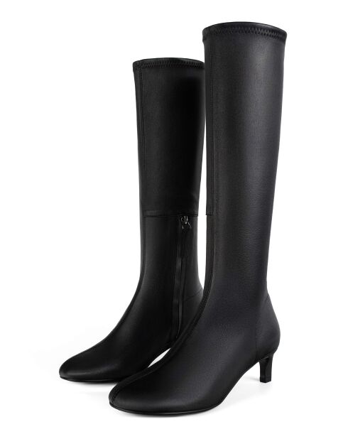 Bottes en cuir Galactic Serenade noires