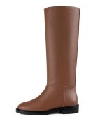 Bottes en cuir Simple Boots marron