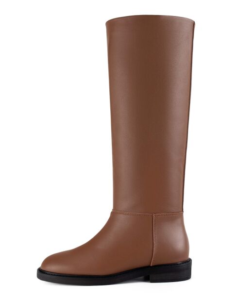 Bottes en cuir Simple Boots marron