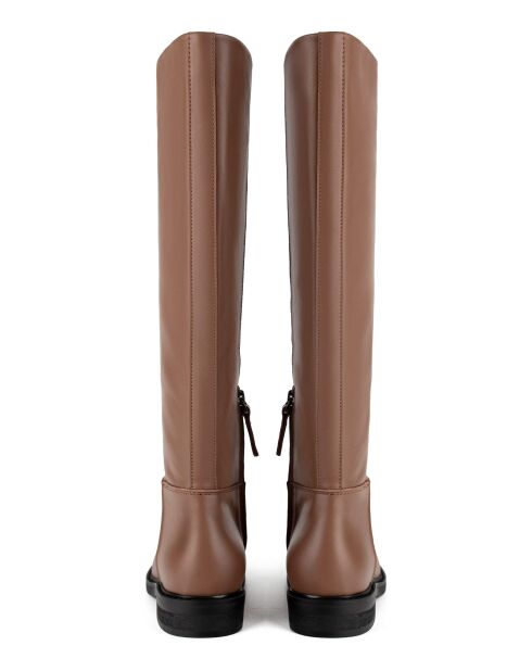 Bottes en cuir Simple Boots marron