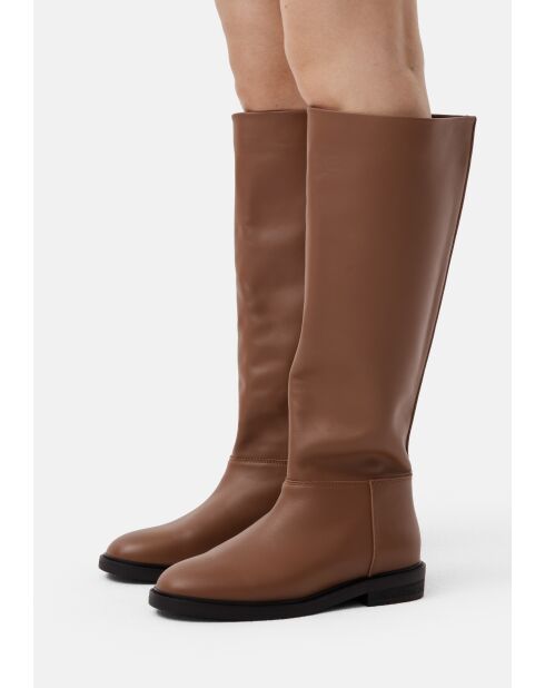 Bottes en cuir Simple Boots marron