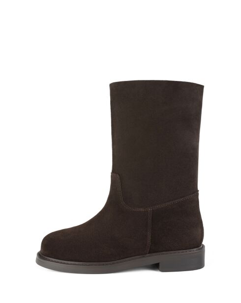 Mr Jones Reguläre braune Lederstiefel