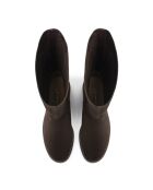 Mr Jones Reguläre braune Lederstiefel