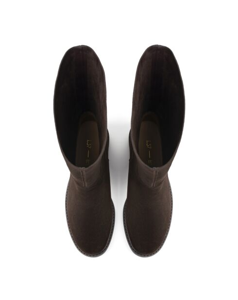 Mr Jones Reguläre braune Lederstiefel