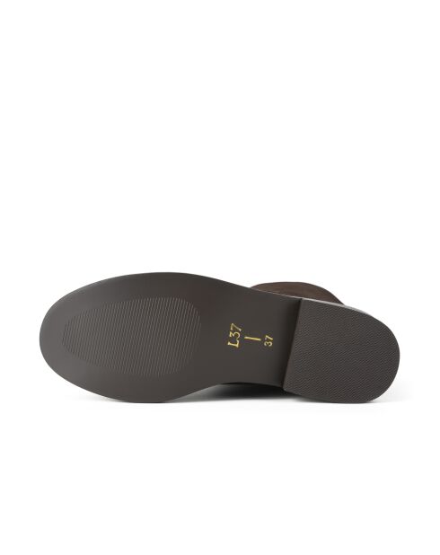 Mr Jones Reguläre braune Lederstiefel