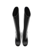 Bottes en cuir Golden Moon noires