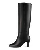 Botas negras de piel Rhythm Of Silence