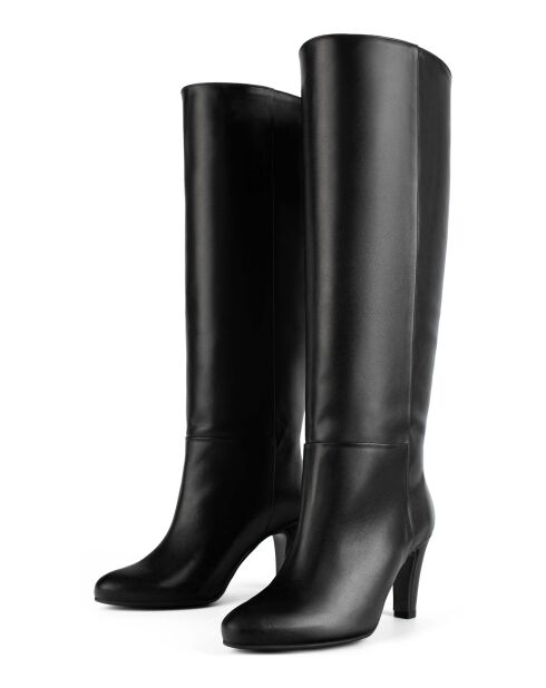 Bottes en cuir Rhythm Of Silence noires