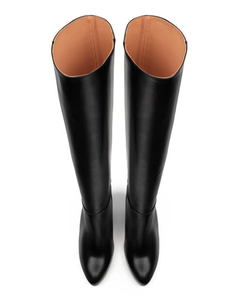 Botas negras de piel Rhythm Of Silence