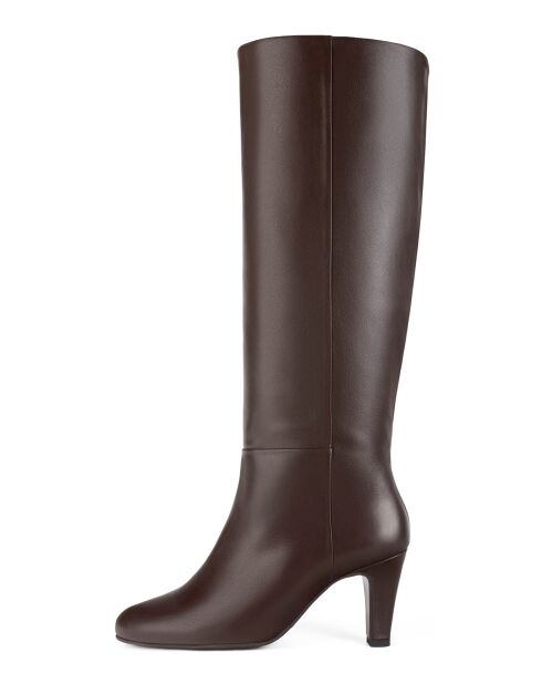 Bottes en cuir Rhythm Of Silence marron