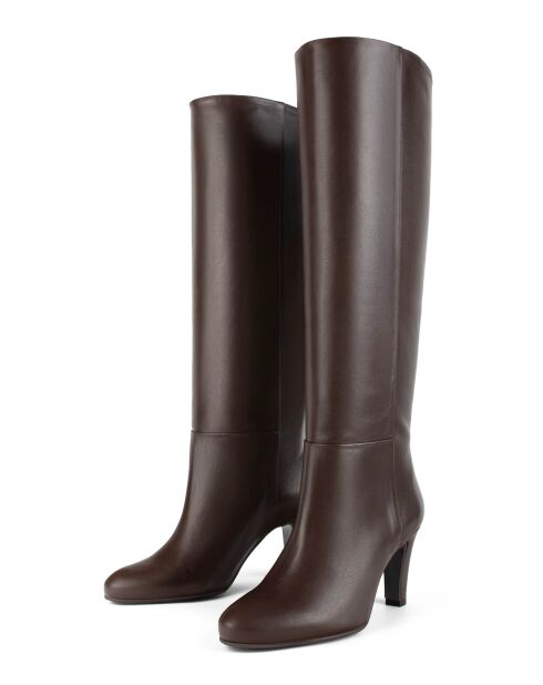 Bottes en cuir Rhythm Of Silence marron
